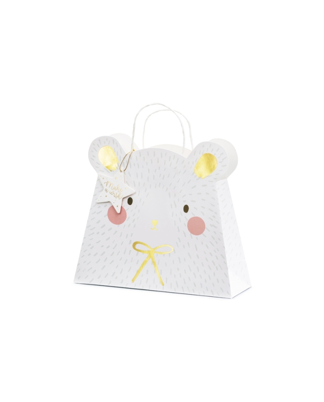 Bolsa Regalo Oso Polar 31,5X27X10cm ***OFERTA DTO NO ACUMULABLE