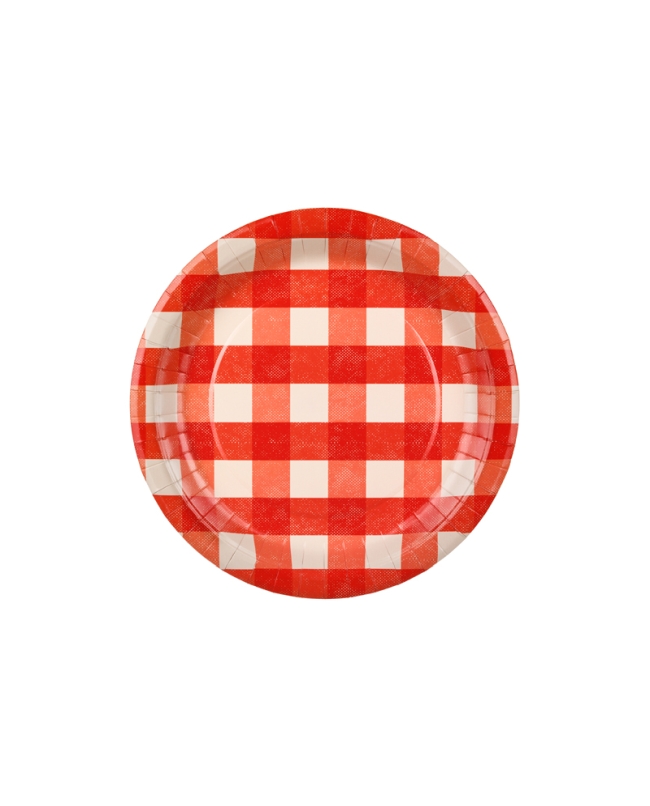 Platos 27cm Cuadros ***OFERTA DTO NO ACUMULABLE