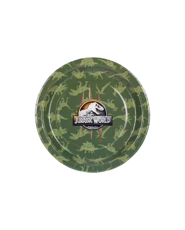 Platos 23cm Jurassic World Papel ***OFERTA DTO NO ACUMULABLE