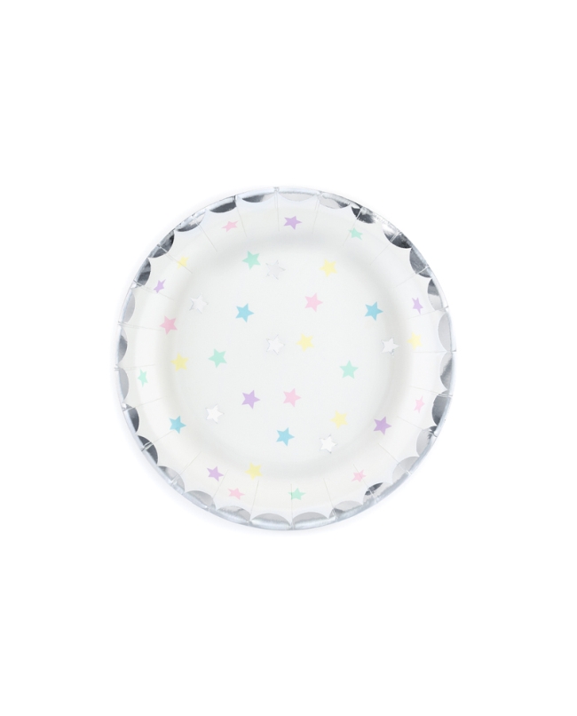 Platos 18cm Unicornio Estrellas ***OFERTA DTO NO ACUMULABLE
