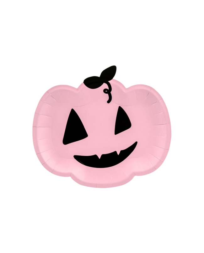Platos Forma Calabaza Rosa 25X22cm ***OFERTA DTO NO ACUMULABLE