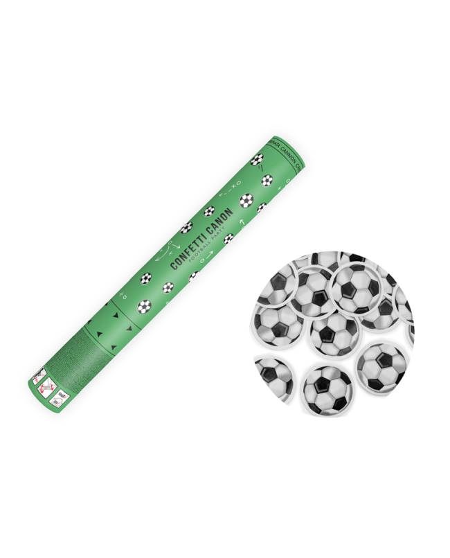 Cañon 40cm Confeti Balones Futbol ***OFERTA DTO NO ACUMULABLE