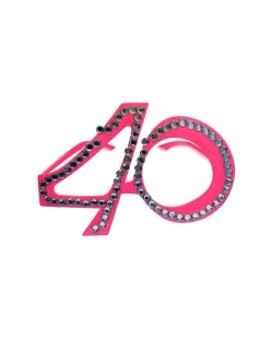 Gafas Rosas Diamantes Nº 40