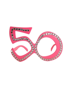 Gafas Rosas Diamantes Nº 50