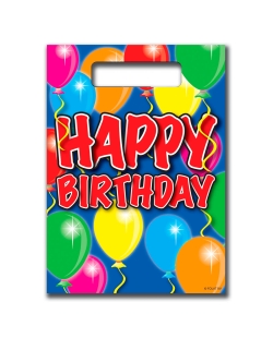 Bolsas Globos 29X18cm Plastico