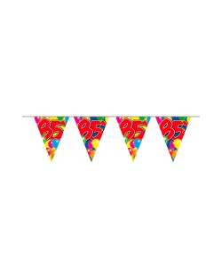 Banderin Globos Nº 85 Plastico 10m