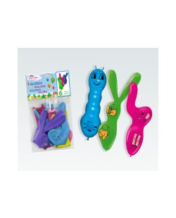 6 GLOBOS LATEX LIRAGRAM FIGURAS GIGANTES***OFERTA DTO NO ACUMULABLE