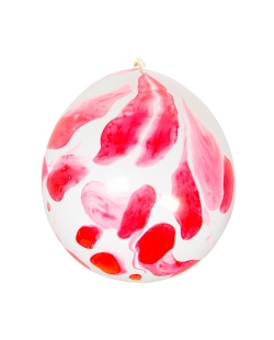 Globos Latex Manchas Sangre 30cm