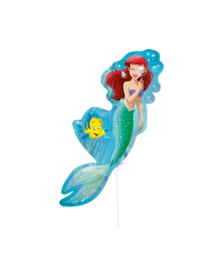 Mini Forma Auto-Inflable Princesa Ariel La Sirenita 11X27cm ***OFERTA DTO NO ACUMULABLE