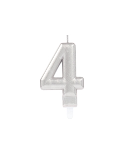 Vela Plata Nº 4 9,3cm