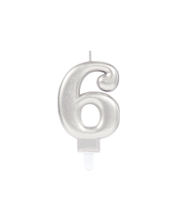 Vela Plata Nº 6 9,3cm