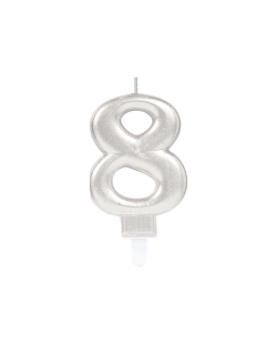 Vela Plata Nº 8 9,3cm