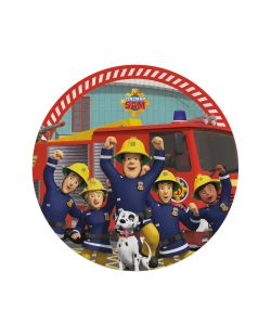 Platos 23cm Sam Bombero