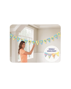 Banderin Papel Bluey