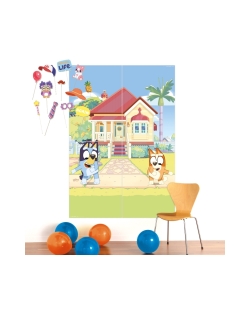 Decor. Kit Pared Bluey 4X70X102cm