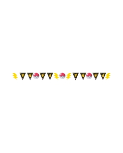 Banderin Letras Pokemon 2024 H.Bday 