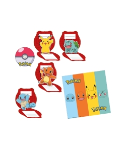 Invitaciones Pokemon 2024 11X11cm 