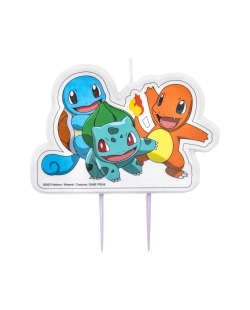 Velas Mini Forma Pokemon 5,5cm X 8,3cm