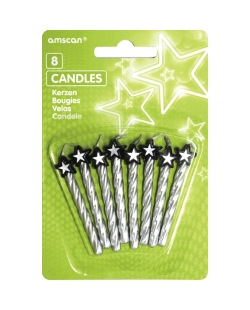 Vela Plata Con Estrella