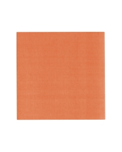 Servilletas 33X33cm 3P Vert Decor Naranja Oscuro