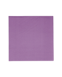 Servilletas 33X33cm 3P Vert Decor Morado Oscuro