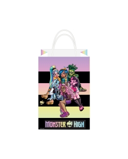 Bolsas Papel Asas Monster High 12,7X21,5cm
