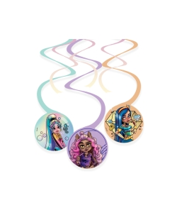 Decor. Colg. Espiral Monster High 60-40cm