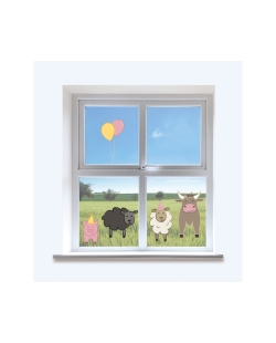 Deco Ventana La granja