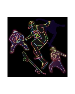 Barras Neon Para Disfraz