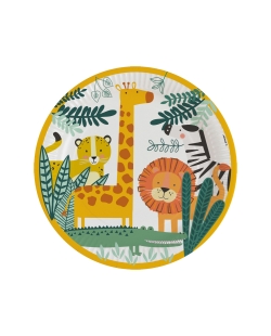 Platos 23cm Papel Jungla