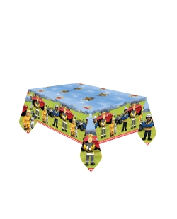 Mantel Papel Sam Bombero 120X180cm