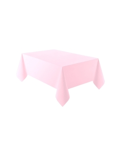 Mantel Plastico 137X274cm Rosa Nube