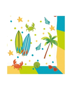 Servilletas 33X33 Fiesta Surf