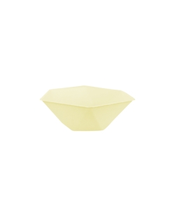 Bowls Hexag. 15.8X13.7cm Vert Decor Amarillo
