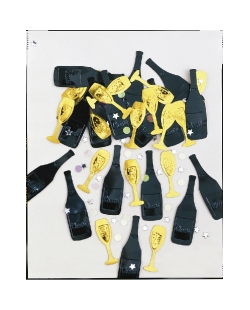 Confeti Botellas Y Copas 14gr