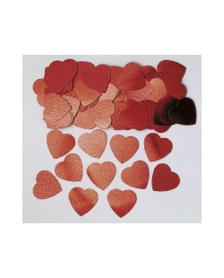Confeti Corazones Rojos Jumbo 14gr