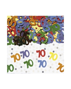 Confeti Numero 70 Multicolor 14gr