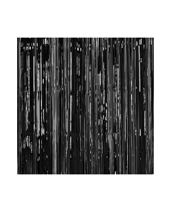 Deco Cortina Negro Metal 243X91.4cm Foil