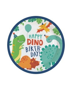 Platos 23cm Dino Jungla