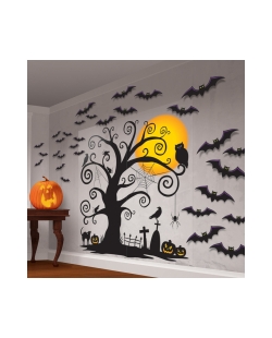 Decor Pared Halloween 165X82cm / 17-43cm