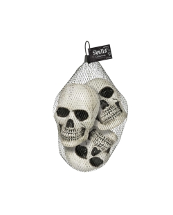 Calaveras Plastico 10X10cm