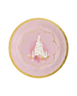 Platos 23cm Met. Princesa Por Un Dia