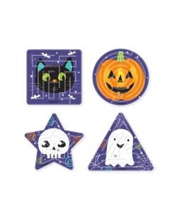 Juguete Puzzles Halloween Plastico