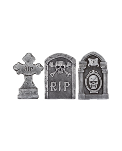 Deco Tumbas Surt. Plastico 31cm