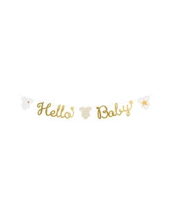 Guirnalda Letras Hello Baby 160cm