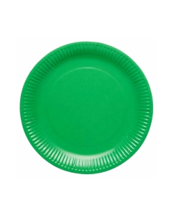 Platos 23cm Verde Hoja