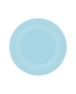 Platos 23cm Azul Cielo