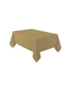 Mantel Papel 137X274cm Oro Crema