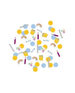 Confeti Vuelta Al Cole Papel 14G