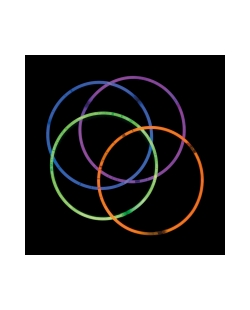 Collares Neon Surtidos Plastico 56cm